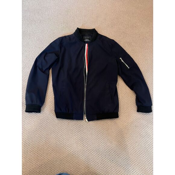 Bomber Jacket - H. T. Niao Navy Blue - Picture 1 of 3
